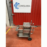 Filtre presse spadoni kappa 2,7 m2 inox - référence                        :                         c13086