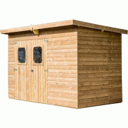 HABRITA Abri De Jardin 6.45m² Brun Doré the2818.02t - beige 3760161073806