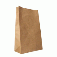PAPSTAR 250 sachets à fond plat, papier kraft 36 cm x 22 cm x 11 cm brun - marron papier 88448