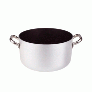 PENTOLE AGNELLI Casserole Agnelli en aluminium ø 28 antiadhésif Platinum 2 poignées professionnelle. - aluminium 8007441028190