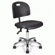 Siège technique polyuréthane asynchrone sur roulettes So Monza - Paire d'accoudoirs fixes BR48 - Garantie 3 ans - Livraison rapide_0