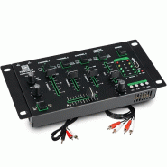 Table de mixage Pronomic DX-50 USB-MKII 4 canaux - Bluetooth, Talkover, CABLE RCA et PC Smartphone, 5 indic. De niveau LED - 3666638042095