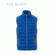 Doudoune / gilet de travail homme imperméable, anti-froid - coupe droite en nylon matelassé polyester avec 2 poches - TIME PAYPER_0