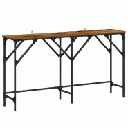 VidaXL Table console Bois Ancien 140 x 29 x 75 cm Bois d'ingénierie Modèle Flex Chic - 883528