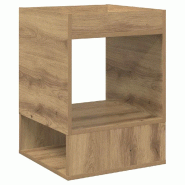 VidaXL Table d'appoint Chêne artisanal 40 x 40 x 56 cm Modèle Flex Modern Élite - 890958