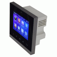 Amplificateur encastrable  PA-580  Karma design épuré 2x25 Watts Bluetooth , carte SD, radio FM, boîtier mural - 8015439005801