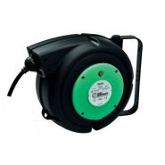 Enrouleur électrique automatique à ressort - 10 mètres - cliquet supprimable - P510 - IP42 - câble H05VV-F 3G2,5 mm² Enrouleur électrique automatique à ressort - 10 mètres - cliquet supprimable - P510 - IP42 - câble H05VV-F 3G2,5 mm²