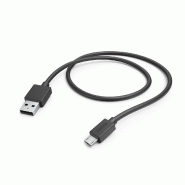 Hama 00201584 - câble de charge noir, 1 m - noir 00201584