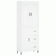 Helloshop26 - Buffet bahut commode armoire meuble de rangement organisateur cuisine salle de séjour salon haut 69,5 x 34 x 180 cm 02_0032597 - 300021 Helloshop26 - Buffet bahut commode armoire meuble de rangement organisateur cuisine salle de séjour salon haut 69,5 x 34 x 180 cm 02_0032597 - 300021
