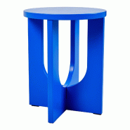 Helloshop26 - Table d'appoint 50 x 40 cm bleu 03_0010925 - bleu Bois manufacturé 3000225485948