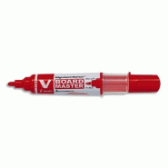 Pilot 386725 Marqueur pour tableau blanc V BOARD MASTER, pointe ogive, rouge - 4902505386725