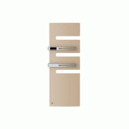 Radiateur sèche-serviettes connecté Serenis Premium mât gauche 1750W Beige - Atlantic - 850473_0