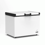 Romux® Congélateur Coffre Horizontal 300 Litres avec 1 Couvercle Plein Rabattable | Congélateurs Coffre Professionnels - 8435811807326