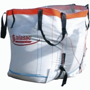 Mini Big Bag 500 KG Sac a Gravats 45x45x45cm, Lot de 5 sacs