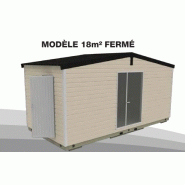 Sanitaires publics extérieurs PMR Houat Plus fermé - 4 cabines - 6 x 2,92 x 3,23 m - Bloc sanitaire standard 18m²_1