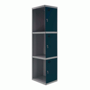 SimonRack Casier métallique 3 portes SUPPLÉMENTAIRE Démonté ANTHRACITE/ANTHRACITE 1800x300x500 mm (Hauteur x Largeur x Profondeur) - 8425437105128