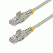 StarTech Cble réseau Cat5e sans crochet de 10 m - Gris