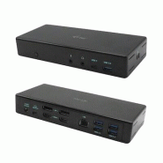 Station d'accueil i-tec USB-C Quattro Display avec Power Delivery 85W - C31QUATTRODOCKPD Station d'accueil i-tec USB-C Quattro Display avec Power Delivery 85W - C31QUATTRODOCKPD