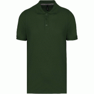 WK Designed To Work Polo manches courtes homme Forest Green M 65% Polyester | 35% Coton - M 3663938184555