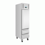 Armoire réfrigérée positive GN slimline 1 porte 2 tiroirs série U 292 L UA112 Polar