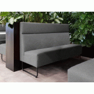 Banquette cafétéria Meeter Straight Intuit avec dimensions personnalisables_0