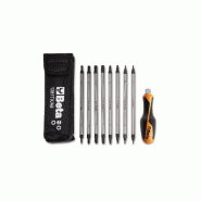 BETA Trousse De 8 Tournevis Lames Réversibles 012810530 - multicolore 8014230667867
