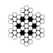 Câble 6×7+WSC (âme métallique)