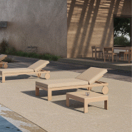 Chaise longue Posidonia de Vondom