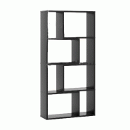 COSTWAY Bibliothèque à 4 niveaux, étagère sur pied à 8 compartiments, étagère cubique, étagère, étagère de bureau, étagère de rangement p