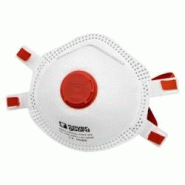 Coverguard - Masques FFP3 NR anti-poussières avec valve (Pack de 10) Blanc Taille Unique - blanc matière synthétique 5450564032262 Coverguard - Masques FFP3 NR anti-poussières avec valve (Pack de 10) Blanc Taille Unique - blanc matière synthétique 5450564032262