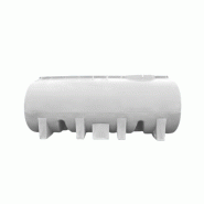 Cuve de transport d'engrais 10000L - DURACUVE 10000 - passe cloison et vanne en inox