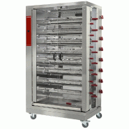 Diamond - Rôtissoire gaz 15 broches (90 poulets) - réf. RVG/152-CM - AKS-RVG/152-CM