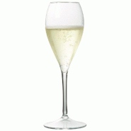 Flûte à champagne réutilisable plastique COP 17cl - par 12