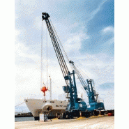 Grues maritimes - grues mobiles portuaires : lhm 100 Grues maritimes - grues mobiles portuaires : lhm 100