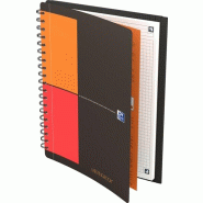 HAMELIN Lot de 5 Cahier Meetingbook rel. Intégrale B5 160p./80 feuilles 80g/m², quadrillé 5x5, avec chem. Intégrée - 400080788