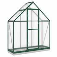 Helloshop26 - Serre tente abri plante fleur légumes avec cadre de base 169 x 58 x 202 cm aluminium vert 02_0044495 - 3000220200539 Helloshop26 - Serre tente abri plante fleur légumes avec cadre de base 169 x 58 x 202 cm aluminium vert 02_0044495 - 3000220200539