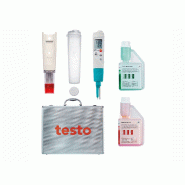 Kit Testo 206-pH2 - pHmètre avec accessoires dans mallette en aluminium