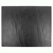 Plateau imitation ardoise mélamine 26,5x16cm - par 6