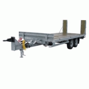 Remorque porte-engins - ecim - 11 tonnes - charge utile : 8500 kg