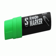 Schneider - Marqueur craie 15mm, couleur verte, épaisseur d'écriture : 5-15mm - vert 198913