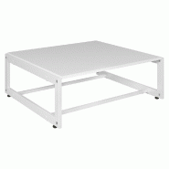 Table de présentation Cage blanc 90x80x30cm blanc