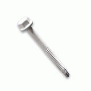 Vis acier 6,3x75mm (100pcs) - Blanc - RAL 9010_0