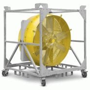 Brasseur d'air mobile sur châssis à roulettes électrique triphasé TTW 100000 - TROTEC - 1510001060 Brasseur d'air mobile sur châssis à roulettes électrique triphasé TTW 100000 - TROTEC - 1510001060
