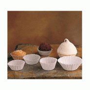 Caissette plissée blanche Ø5x3,5cm - par 500