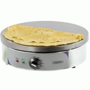 Crêpière électrique ronde inox diamètre 40 cm et puissance 2700 w - PCCR40E_0