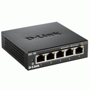D-Link DGS-105 Unmanaged network switch Noir commutateur réseau