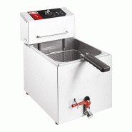 Friteuse professionnelle à poser monophasée 7-11 kg/h avec 1 cuve i... - PFE7L1