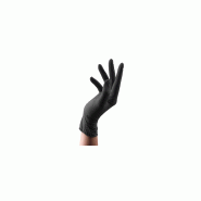GANTS NITRILE NOIRS non poudres usage unique boite de 100 mediprotec (isognn338) GANTS NITRILE NOIRS non poudres usage unique boite de 100 mediprotec (isognn338)
