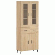 Helloshop26 - Buffet bahut commode armoire meuble de rangement organisateur cuisine salle de séjour salon haut sonoma 69,5 x 34 x 02_0034193 - 300021 Helloshop26 - Buffet bahut commode armoire meuble de rangement organisateur cuisine salle de séjour salon haut sonoma 69,5 x 34 x 02_0034193 - 300021