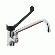 KBS Gastrotechnik KBS Mitigeur monocommande avec robinet pivotant 1/2 pouce raccordement eau monotrou - 20911029